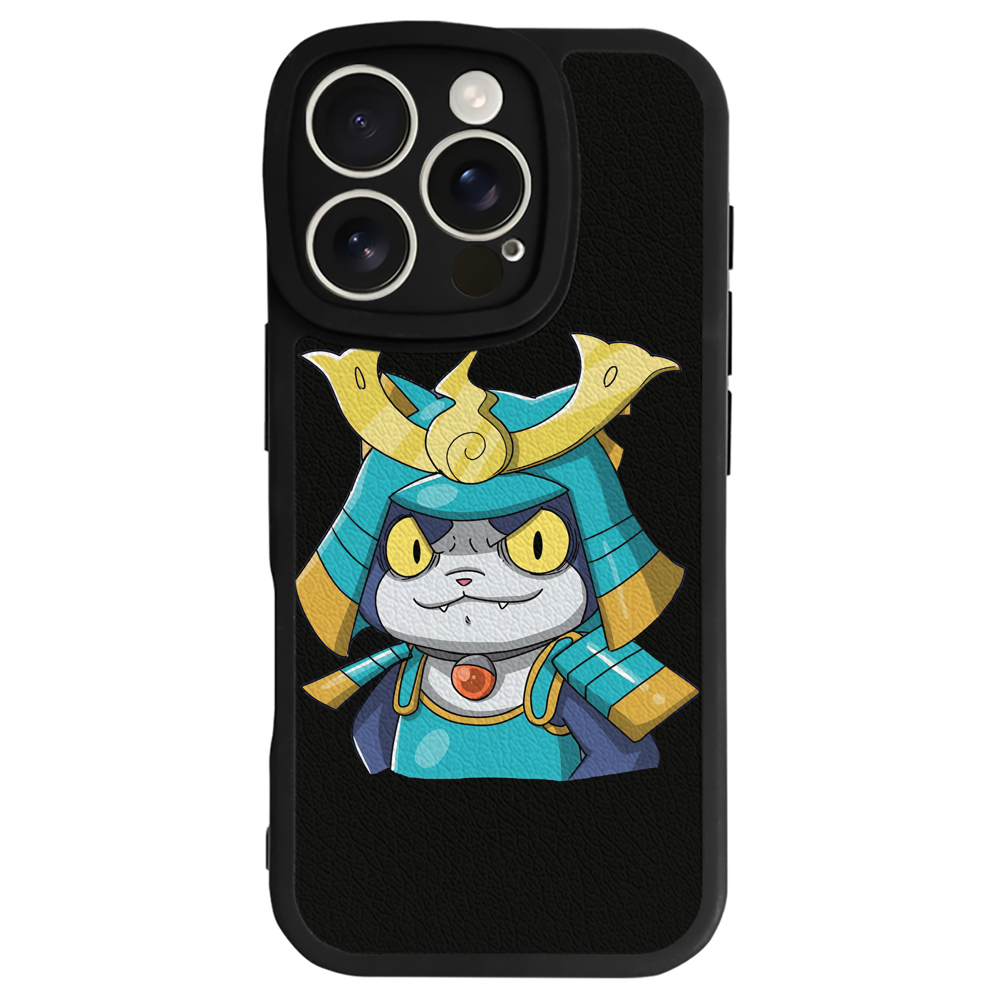 （画像用） 妖怪ウォッチ Yo-kai Watch 【iPhone 16シリーズ対応】シリコンスマホケース（レザー調） 材質：シリコン